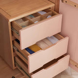 Beech Solid Wood Kids Wardrobe