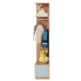 Beech Solid Wood Kids Wardrobe