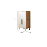 Oak Solid Wood Kids Wardrobe