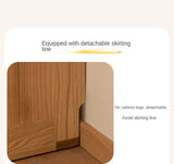 Oak Solid Wood Kids Wardrobe