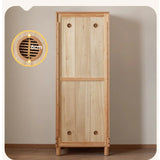 Oak Solid Wood Kids Wardrobe
