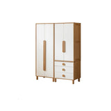 Oak Solid Wood Kids Wardrobe