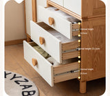 Oak Solid Wood Kids Wardrobe