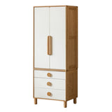 Oak Solid Wood Kids Wardrobe