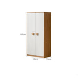 Oak Solid Wood Kids Wardrobe Combination