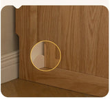 Oak Solid Wood Kids Wardrobe Combination