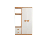 Oak Solid Wood Kids Wardrobe Combination