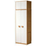 Oak Solid Wood Kids Wardrobe Combination