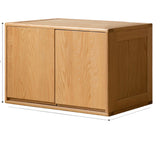 Oak Solid Wood Kids Wardrobe Combination