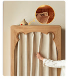 Beech Solid Wood Kids Wardrobe.