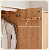Oak Solid Wood Kids Wardrobe