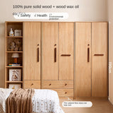 Oak Solid Wood Kids Wardrobe