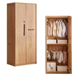 Oak Solid Wood Kids Wardrobe