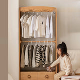 Beech Solid Wood Kids Wardrobe Hanger