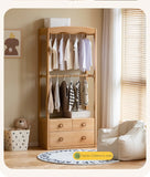 Beech Solid Wood Kids Wardrobe Hanger