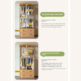 Beech Solid Wood Kids Wardrobe Hanger