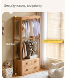 Beech Solid Wood Kids Wardrobe Hanger