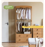 Beech Solid Wood Kids Wardrobe Hanger