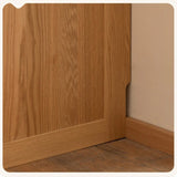 Oak Solid Wood Kids Sliding Door Wardrobe