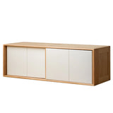 Oak Solid Wood Kids Sliding Door Wardrobe