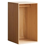 Beech, Rubber Solid Wood Kids Wardrobe