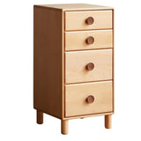 Beech, Rubber Solid Wood Kids Wardrobe