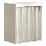 Beech, Rubber Solid Wood Kids Wardrobe