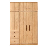 Oak Solid Wood Kids Wardrobe