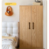 Oak Solid Wood Kids Wardrobe
