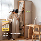 Birch Solid Wood Kids Wardrobe