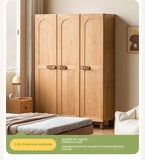 Oak Solid Wood Children's Wardrobe
