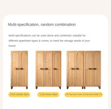 Oak Solid Wood Children's Wardrobe