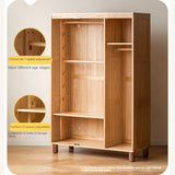 Oak Solid Wood Children's Wardrobe
