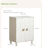 Solid Rubberwood Children's Wardrobe Combination