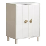 Solid Rubberwood Children's Wardrobe Combination