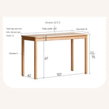 Oak Solid Wood Children's Wardrobe -