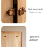 Oak Solid Wood Children's Wardrobe -