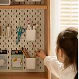 Oak Solid Wood Children's Wardrobe -