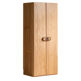 Oak Solid Wood Children's Wardrobe -