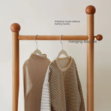 Beech Solid Wood Kids Bedroom Hanger
