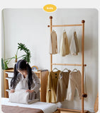 Beech Solid Wood Kids Bedroom Hanger