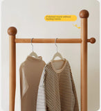 Beech Solid Wood Kids Bedroom Hanger