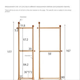 Beech Solid Wood Kids Bedroom Hanger