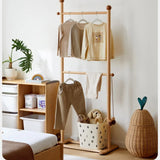 Beech Solid Wood Kids Bedroom Hanger