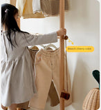 Beech Solid Wood Kids Bedroom Hanger