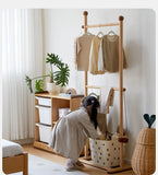 Beech Solid Wood Kids Bedroom Hanger