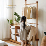 Beech Solid Wood Kids Bedroom Hanger