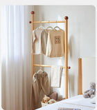 Beech Solid Wood Kids Bedroom Hanger