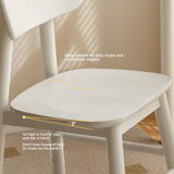 Oak, Birch Solid Wood Lift Kid's Chair White.