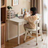 Oak, Birch Solid Wood Lift Kid's Chair White.